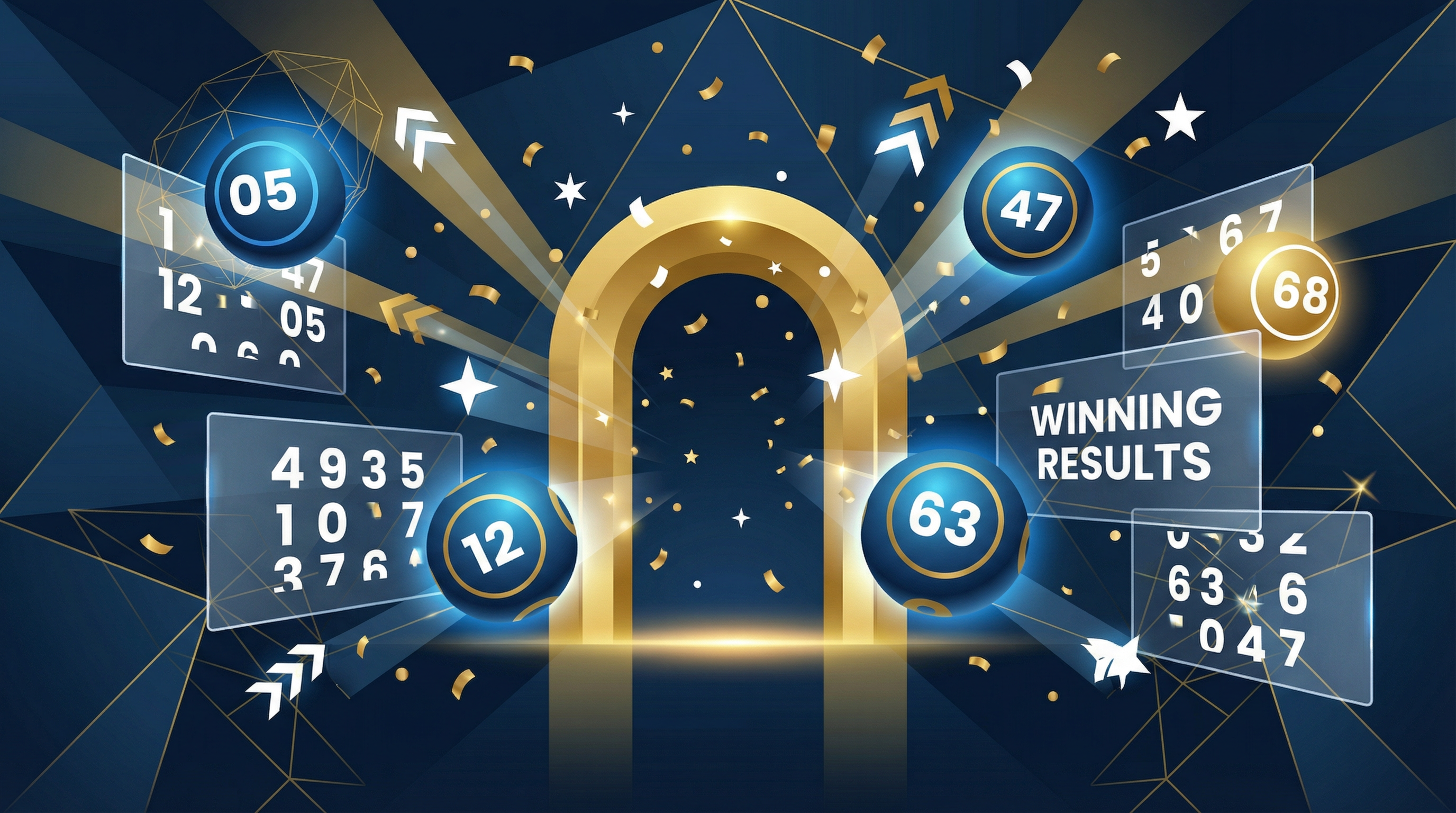 Lottery Results Illustration